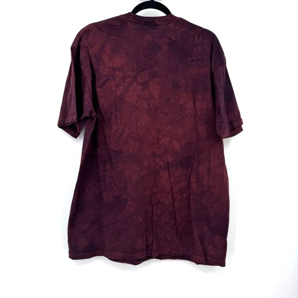 Sasquatch Big Foot THE MOUNTAIN Hoh Rainforest Tie-Dye Bleach Shirt extra large - Picture 5 of 5